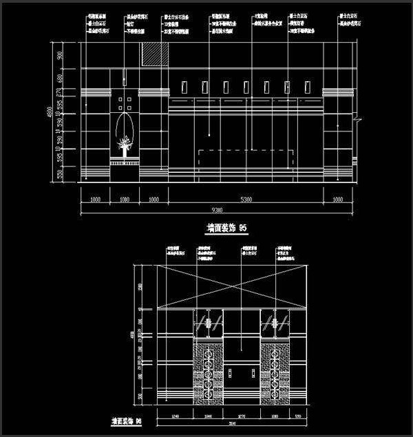 װʩͼ-ǽװCAD-Q03