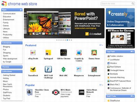 GoogleChrome Web StoreӦ̵